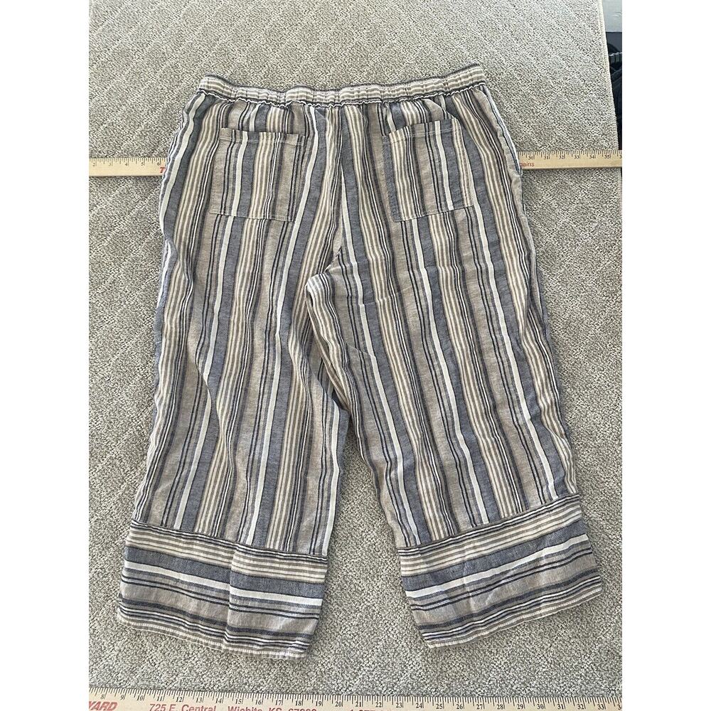 Casa Cabana Linen Capris XXL Womens